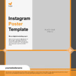 instagram poster template