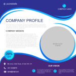 Company Profile Poster Template