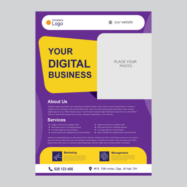 Corporate modern brochure template