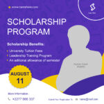 Instagram Education Scholarship Program concept