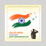 Salute India Poster