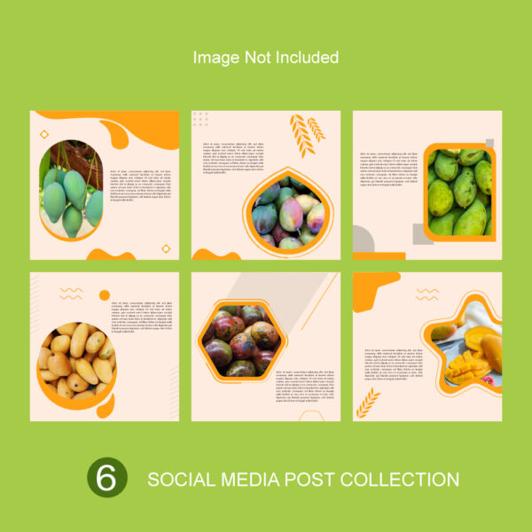 Social Media Post modern template collection