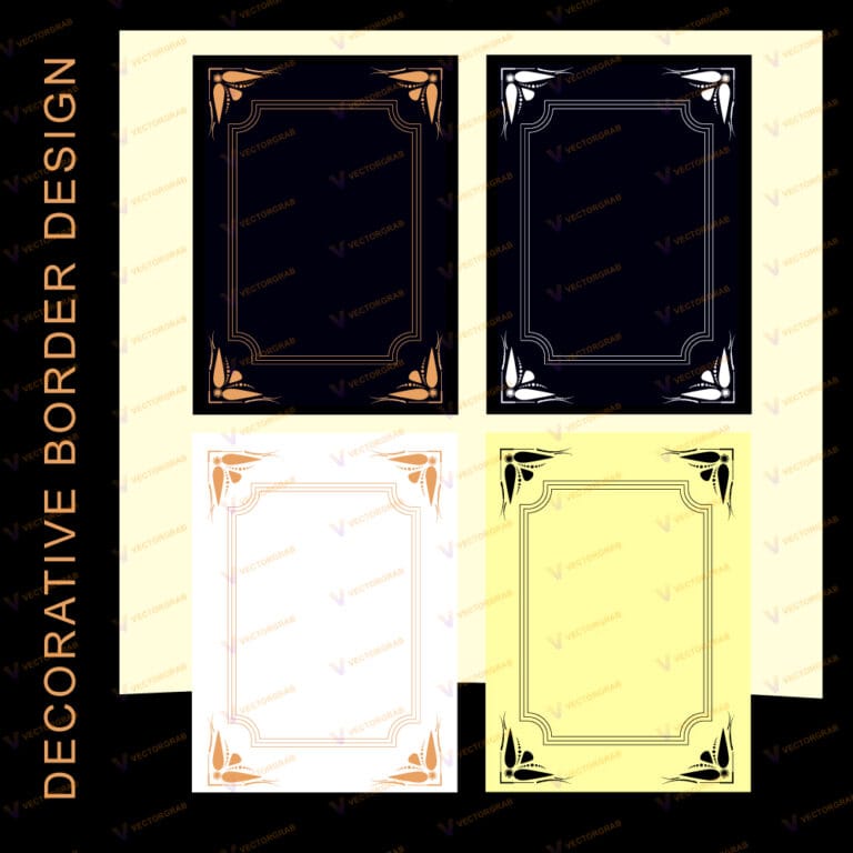 Decora Border Decorative Border Design