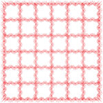 Abstract grid lines pattern background