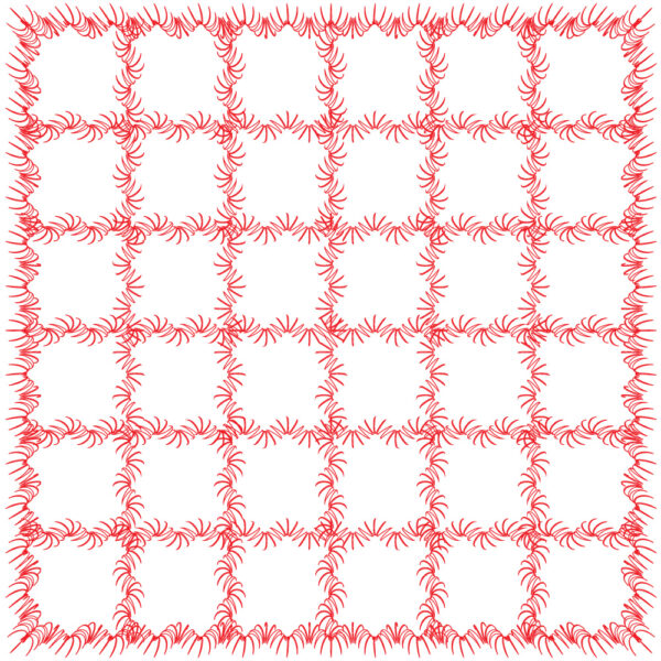 Abstract grid lines pattern background