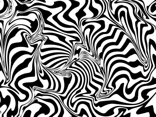 Abstract zebra line wavy background