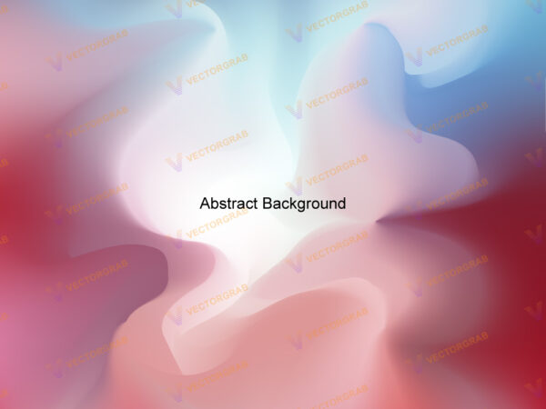 Mixed Color Abstract Curvy Background