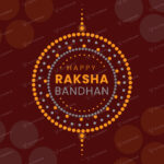 Raksha Bandhan Poster vector illustration