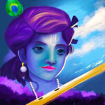 krishna illustration image krishna janmashtami background