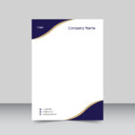 Business and corporate letterhead template