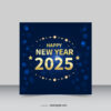 New year poster 2025 happy new year wish