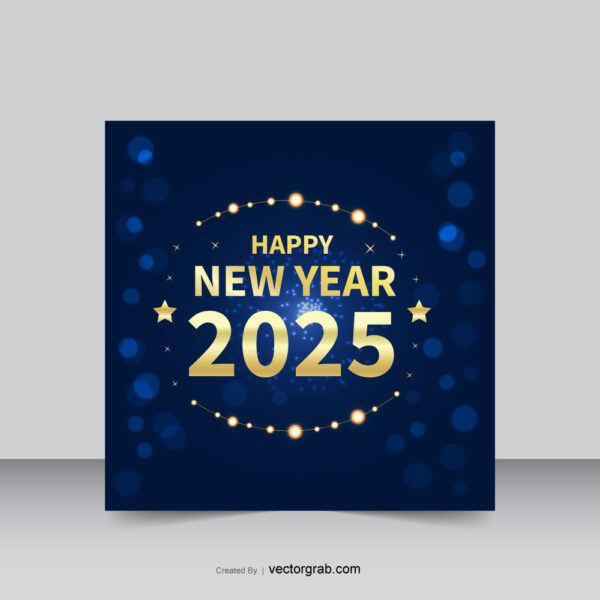 New year poster 2025 happy new year wish