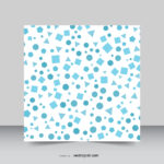 Colorful seamless pattern geometric shapes background
