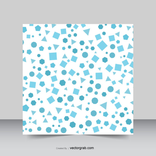 Colorful seamless pattern geometric shapes background