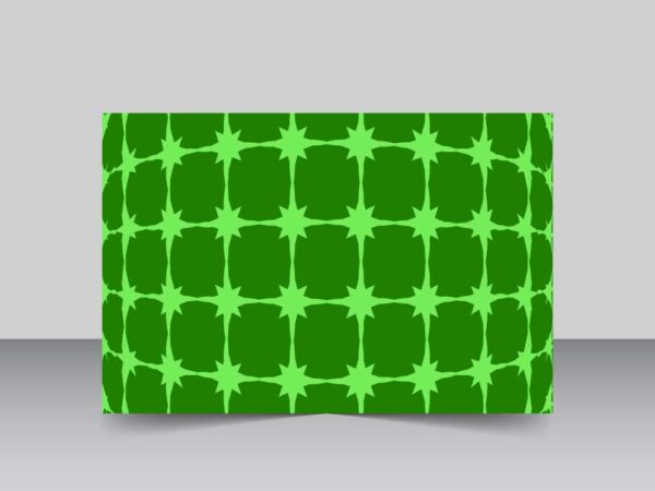 Abstract floral shape pattern design background